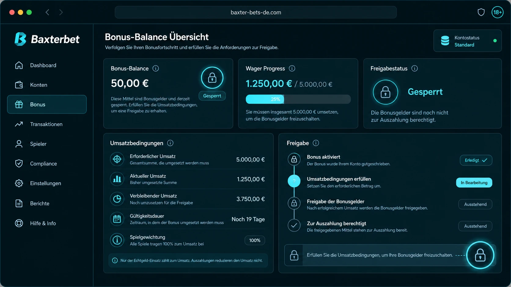 Auszahlungen bei Bonus und No Deposit Angeboten